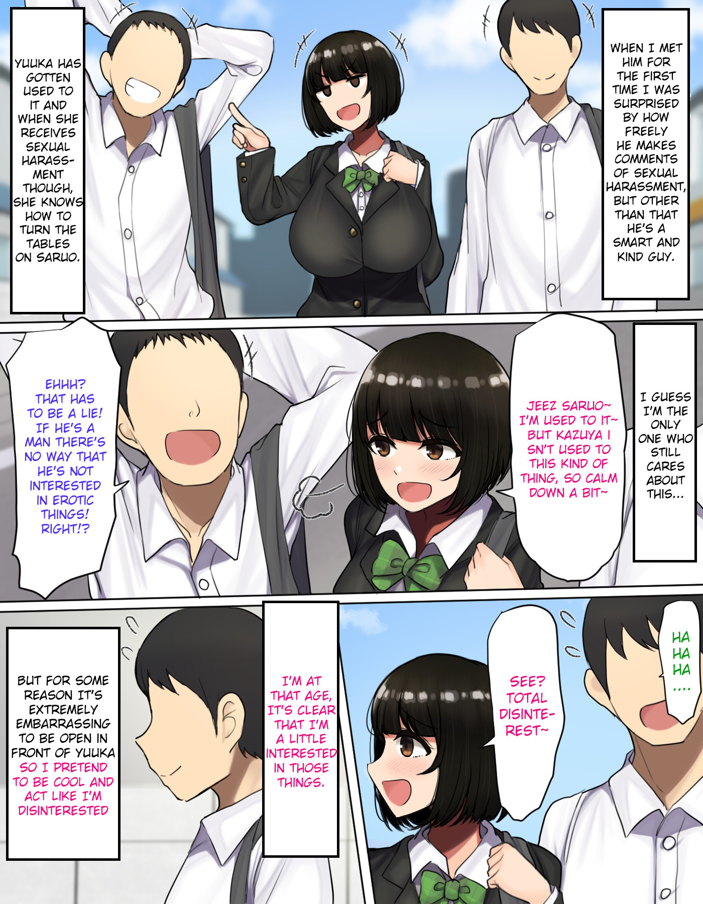 Hentai Manga Comic-Since I Was Trying To Act Cool Like I Wasn't Interested In Lewd Things He Was More Upfront With My Childhood Friend And Ended Up Fucking Her First-Read-6